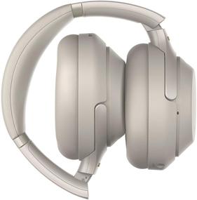 img 1 attached to SONY WH-1000XM3 Wireless Noise Canceling Stereo Headset - International Version (Silver) with Seller Warranty