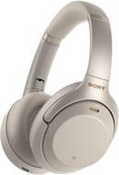 sony wh-1000xm3 wireless noise canceling stereo headset - international version (silver) with seller warranty logo