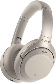 img 4 attached to SONY WH-1000XM3 Wireless Noise Canceling Stereo Headset - International Version (Silver) with Seller Warranty