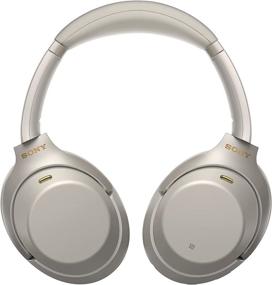 img 2 attached to SONY WH-1000XM3 Wireless Noise Canceling Stereo Headset - International Version (Silver) with Seller Warranty