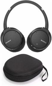 img 4 attached to 🎧 Sony WH-CH700N Wireless Noise Canceling Headphones (Black) Bundle with Headphone Case and USB Bluetooth Adapter - Complete Package for an Enhanced Listening Experience