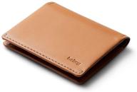 👝 black leather sleeve wallet by bellroy: stylish men's accessories and wallets featuring card cases & money organizers logo