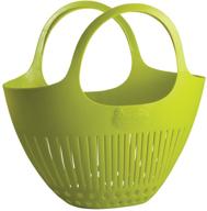 large green hutzler garden colander - optimize your search logo