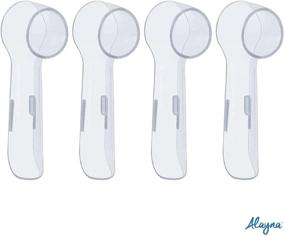 img 3 attached to 👄 4-Pack Oral B Compatible Replacement Brush Head Protection Cover Caps - Keep Electric Toothbrush Heads Dust-Free and Germ-Free - Ideal for Travel and Daily Use - Sanitary Health Case