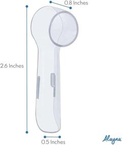 img 1 attached to 👄 4-Pack Oral B Compatible Replacement Brush Head Protection Cover Caps - Keep Electric Toothbrush Heads Dust-Free and Germ-Free - Ideal for Travel and Daily Use - Sanitary Health Case