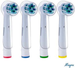 img 2 attached to 👄 4-Pack Oral B Compatible Replacement Brush Head Protection Cover Caps - Keep Electric Toothbrush Heads Dust-Free and Germ-Free - Ideal for Travel and Daily Use - Sanitary Health Case