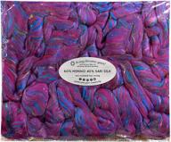 🧶 merino exotic roving for spinning, felting, and crafting logo