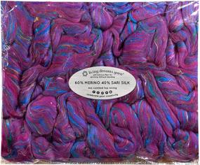 img 4 attached to 🧶 Merino Exotic Roving for Spinning, Felting, and Crafting