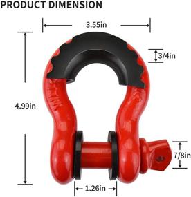 img 1 attached to MuHize Shackles Breaking Strength Isolators