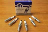 🔌 set of six (6) oem spark plugs for dodge charger, promaster, and jeep wrangler logo