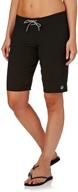 volcom women's standard simply solid 11-inch classic swim boardshort: timeless style and flawless fit logo