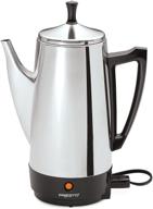 ☕️ enhanced presto 02811 12-cup stainless steel coffee maker for optimal brewing experience logo