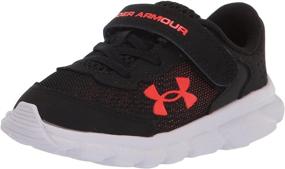 img 4 attached to Стильные и поддерживающие: детские унисекс кроссовки Under Armour Assert 9 с альтернативным креплением.