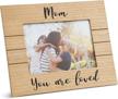 juvale rustic tabletop picture mothers logo