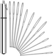 🧶 versatile stainless steel circular knitting needles for efficient crocheting and crafting logo