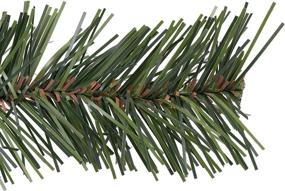 img 2 attached to 🎄 Vickerman 9-foot Mixed Country Pine Artificial Christmas Garland with Clear Dura-lit Incandescent Lights - Faux Mixed Needle Indoor Seasonal Home Decor