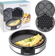 🍳 multi baker deluxe: versatile 3-in-1 skillet for grilling, baking, and dessert making - perfect for grilled cheese, omelets, personal pizza, takoyaki, sandwiches, cake pops & more логотип