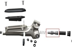 img 1 attached to 🛠️ Service Kit with Brake Lever Internals: Rebuild Part Piston Assembly for Sram Guide RSC/ULT, CODE RSC (2018), G2 RSC/ULT, AVID Juicy ULT - No Expansion, No Sticking, and No Oil Leakage