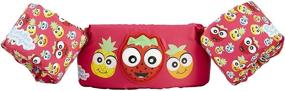 img 4 attached to 🍓 Stearns Original Puddle Jumper Kids Life Jacket - Deluxe 3D Strawberry Life Vest for Children