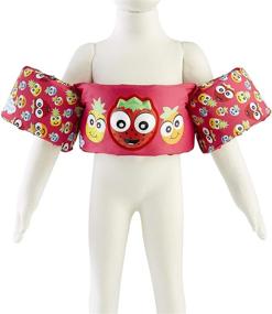 img 2 attached to 🍓 Stearns Original Puddle Jumper Kids Life Jacket - Deluxe 3D Strawberry Life Vest for Children