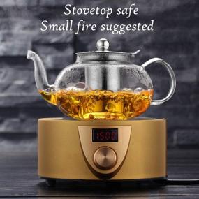 img 2 attached to 🌸 Artcome Removable Infuser: The Ultimate Stovetop Blooming Experience