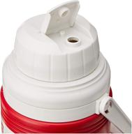 🥤 coleman red 1/3 gallon beverage cooler: keep drinks cool and refreshing logo