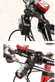 img 1 attached to 📲 Versatile Carbon Fiber Cell Phone GPS Bike Mount: Securely Attach & Navigate your Device with Handlebar Stem Cycle Computer Holder