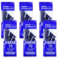 value pack of 60 ct dorco fresh twin blade disposable razors - maximize your shaving experience! logo