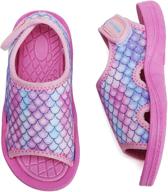 👟 quick-dry scale 30 girls' kids sandals: shoes for active play logo