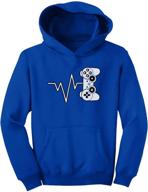 🎮 optimized life line funny gamer youth hoodie with video game controller logo