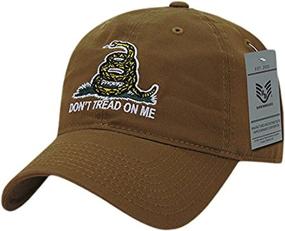 img 2 attached to 🧢 Rapiddominance Gadsden Flag Relaxed Graphic Cap: Stylish and Patriotic Headwear for Men