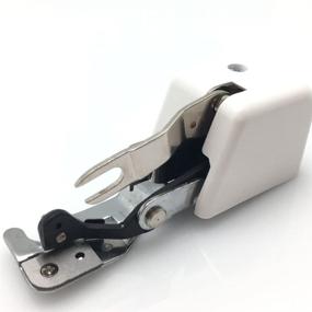 img 1 attached to 🧵 Боковой резец для швейной машины Presser Foot от FQTANJU - прикрепляемое приспособление с низким штифтом.