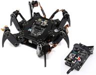 🤖 freenove hexapod robot kit with remote control for arduino ide: app-controlled walking, crawling, and twisting servo stem project logo