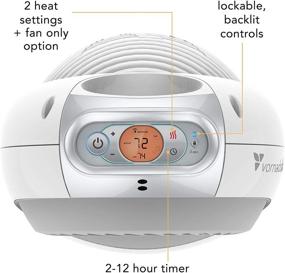 img 3 attached to 🔥 Белый обогреватель Vornadobaby Sensa с улучшенной системой SEO.