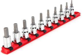 img 4 attached to 🔧 TEKTON 10-Piece Drive Socket Set SHB91102