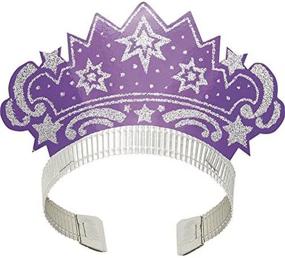img 2 attached to Glitter Tiara Pack Assorted Colors
