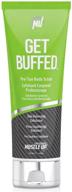 pro tan get buffed: ultimate pre-tan body scrub for balanced skin ph - 8 oz. logo