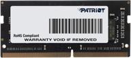 💥 patriot signature line series ddr4 32 гб 2666 мгц sodimm одиночный: высокопроизводительное обновление памяти для оптимальной эффективности. логотип