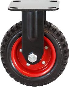 img 4 attached to Enhance Mobility with POWERTEC 17053 Industrial Caster - 8 Inch