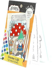 img 3 attached to 🧙 Gnome Life Mini Coloring Book by ADORNit