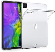 📱 clear ipad pro 11 case for new apple pencil charging | soft tpu slim cover | compatible with ipad pro 11 inch 2018 & 2020 logo