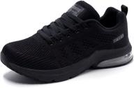 👟 athlefit women's air cushion shoes: lightweight running sneakers for gym workout, jogging, and fashionable walking logo