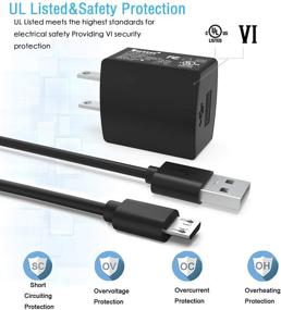 img 3 attached to 🔌 Зарядное устройство Micro USB для консолей Nintendo NES Classic Mini Edition, SNES и Playstation Classic - источник питания AC адаптера с сетевым кабелем