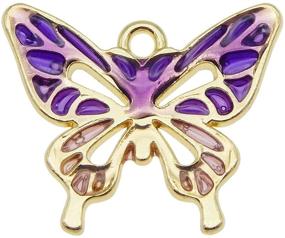 img 2 attached to Butterfly Embellishments Pendants Earrings Bracelets