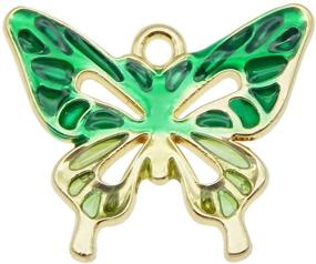 img 3 attached to Butterfly Embellishments Pendants Earrings Bracelets