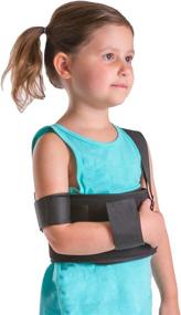 img 2 attached to BraceAbility Pediatric Immobilizer Stabilizer Collarbone