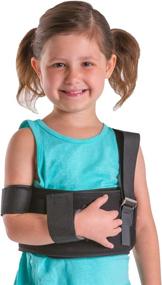 img 4 attached to BraceAbility Pediatric Immobilizer Stabilizer Collarbone