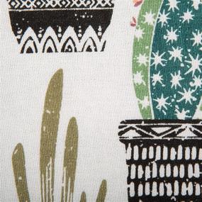 img 3 attached to 🌵 DII Oasis Collection: Urban Cactus Dishtowel Set - 2 Piece