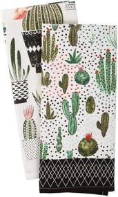 img 1 attached to 🌵 DII Oasis Collection: Urban Cactus Dishtowel Set - 2 Piece