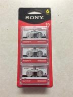 sony mc90 microcassette audio tapes - pack of 6 logo